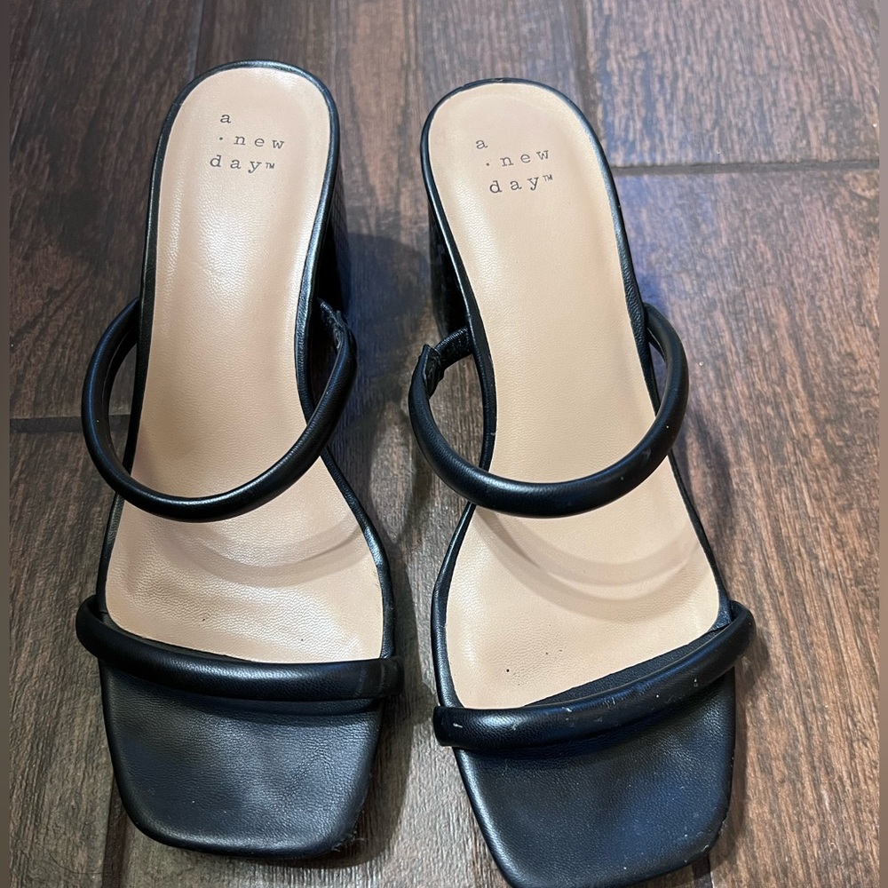 Target Low Block Heel Sandal